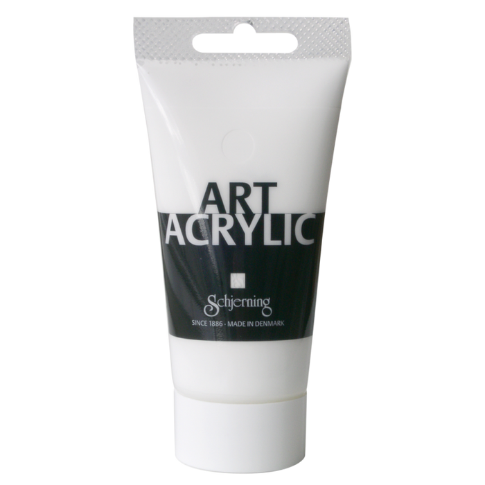 Schjerning - Akrylmaling 75 Ml. - Hvid