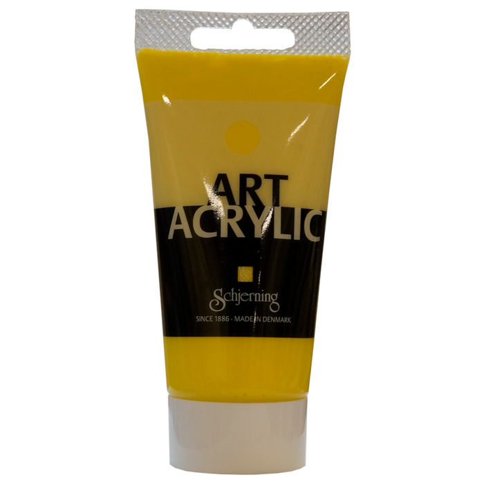 Schjerning - Akrylmaling 75 Ml. - Primærgul