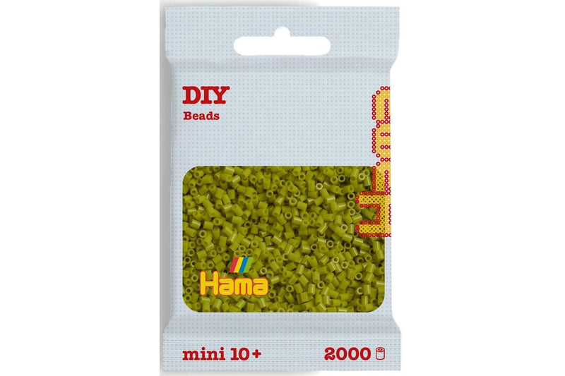 Hama - Mini perler 2000 Stk. Lime - 501-104