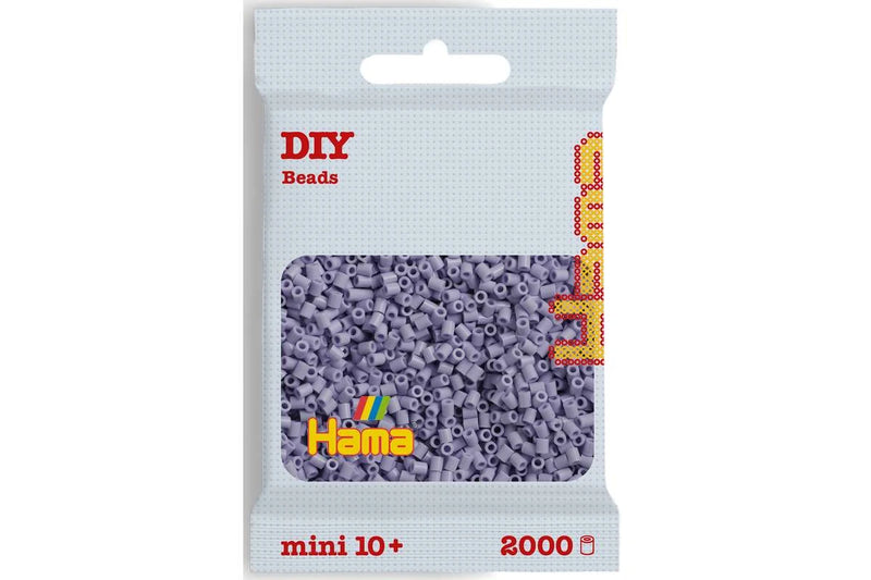 Hama - Mini perler 2000 Stk. Lys Lavendel 501-106