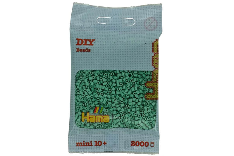 Hama - Mini perler 2000 stk. lys turkis - 501-113