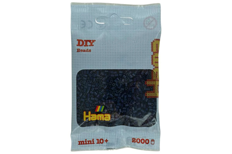 Hama - Mini perler 2000 stk. Midnats blå - 501-116