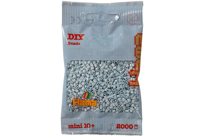 Hama - Mini perler 2000 stk. støvet blå - 501-120
