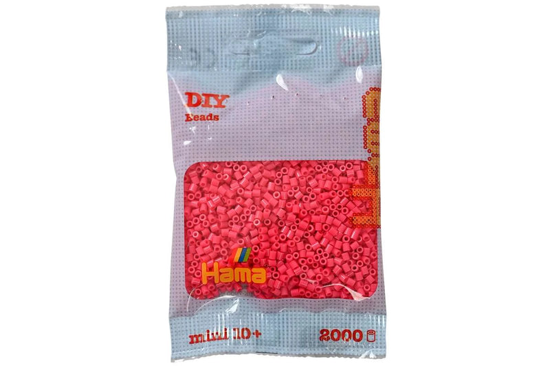 Hama - Mini perler 2000 stk. pink - 501-121