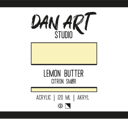 Dan Art - Akrylmaling 120 Ml. - Lemon Butter