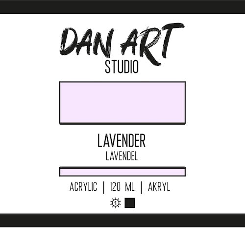 Dan Art - Akrylmaling 120 Ml. - Lavender