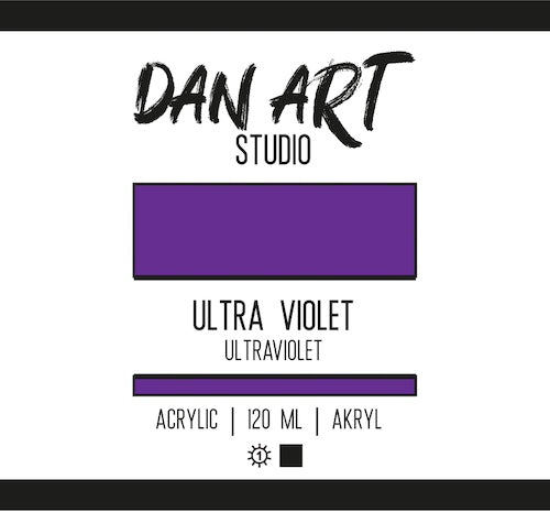 Dan Art - Akrylmaling 120 Ml. - Ultra Violet