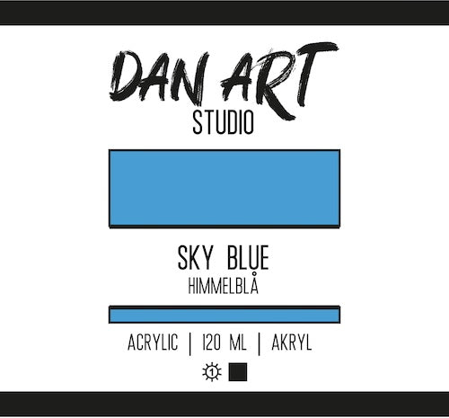 Dan Art - Akrylmaling 120 Ml. - Sky Blue