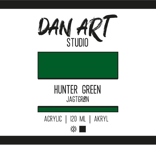 Dan Art - Akrylmaling 120 Ml. - Hunter Green