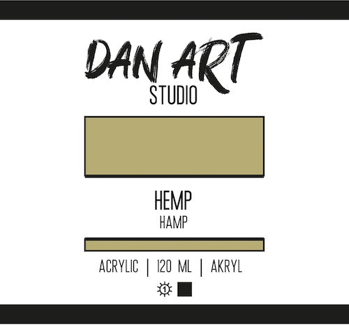 Dan Art - Akrylmaling 120 Ml. - Hemp