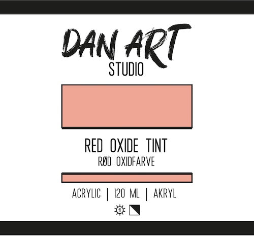 Dan Art - Akrylmaling 120 Ml. - Red Oxide Tint