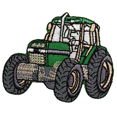 Applikation traktor grøn