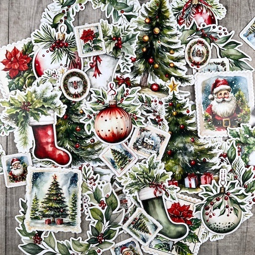 3D Udstansninger Juletræer & Kranse Dancuts
