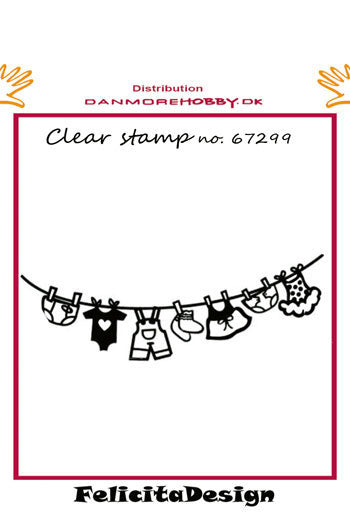 Felicita Design - Stempel Tøjsnor - 67299