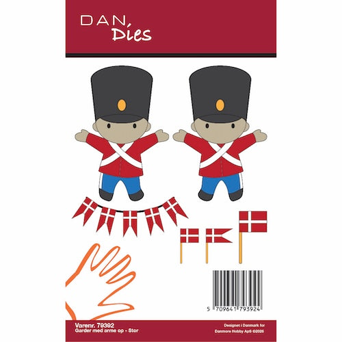 Dan Dies - Garder med arme oppe Stor - 79392