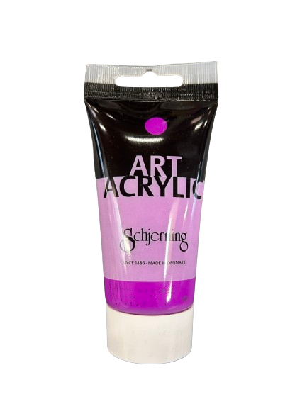 Schjerning - Akrylmaling 75 Ml. - Neonviolet