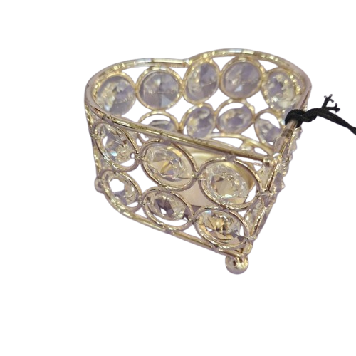 Casanova - Fyrfadsstage Krystal - Hjerte