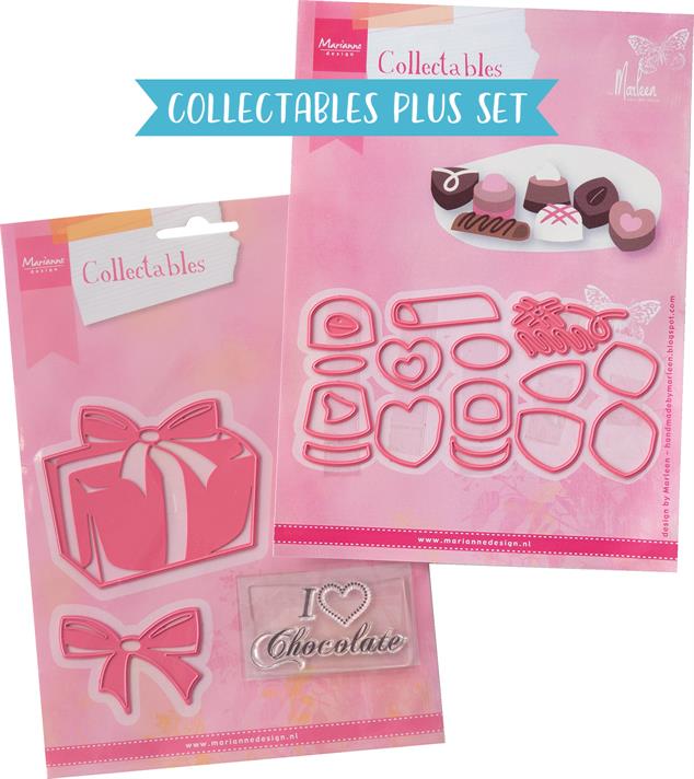 Marianne Design - Die Chocolate Box - COL1528 + COL1367