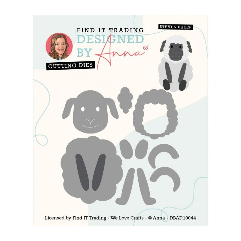 Designed by Anna - Die Steven Sheep - DBAD10044