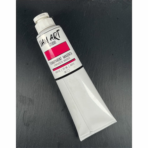 Dan Art - Akrylmaling 120 Ml. - Transparent Magenta