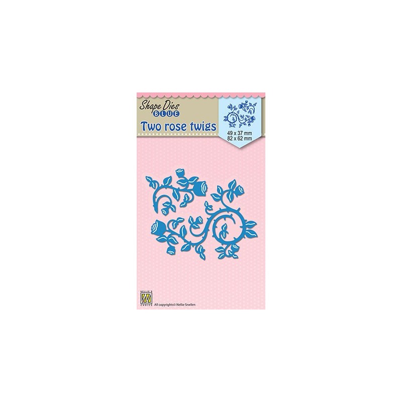 Nellie's Choice - Die Two Rose Twigs - SDB023