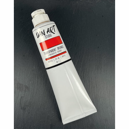 Dan Art - Akrylmaling 120 Ml. - Transparent Orange