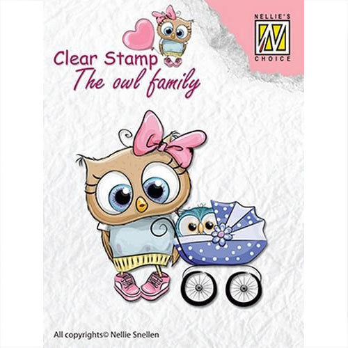 Nellie's Choice - Stempel Mother With Baby - CSO006