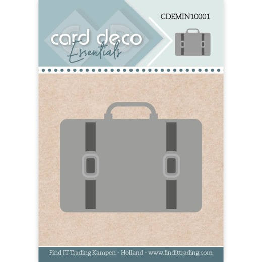 Card Deco Essentials - Die Mini Suitcase - CDEMINI10001