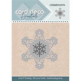Card Deco Essentials - Die Mini Snow Crystal - CDEMIN10076