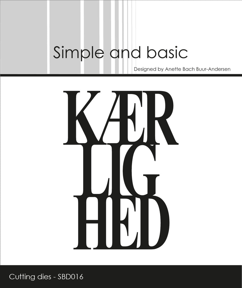 Simple and Basic - Die Kærlighed - SBD016