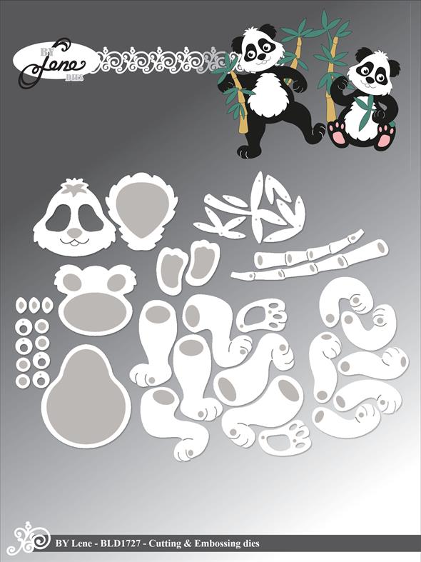 By Lene - Die Cute Panda - BLD1727