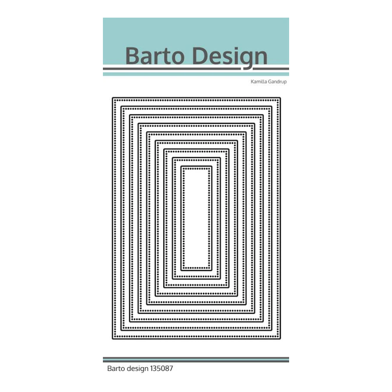 Barto Design - Die Dotted Rectangle - 135087