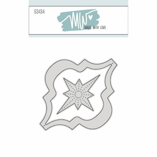 Made With Love - Die Open Ornament 1 - 63434