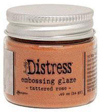 Ranger - Distress Embossing Glaze - Tattered Rose