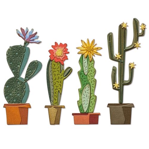 Sizzix - Die Funky Cactus - 665365