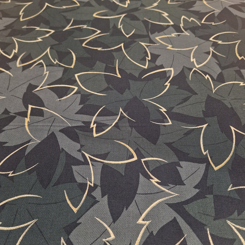 Robert Kaufman - Patchworkstof Moonlight Garden Indigo - 19003-62