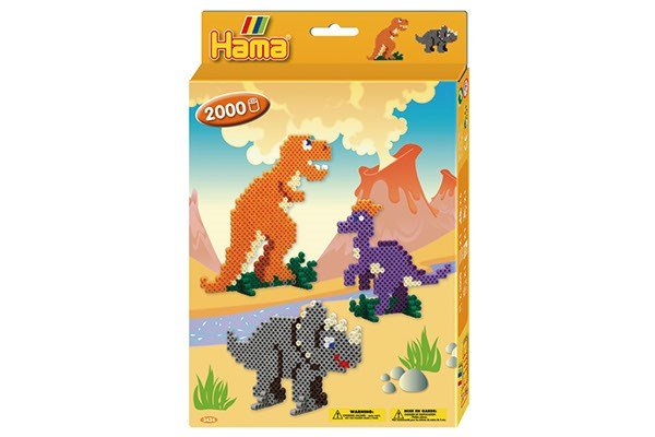Hama - Perlesæt Dino-World - 3434
