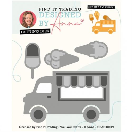 Designed by Anna - Die Ice Cream Truck - DBAD10019