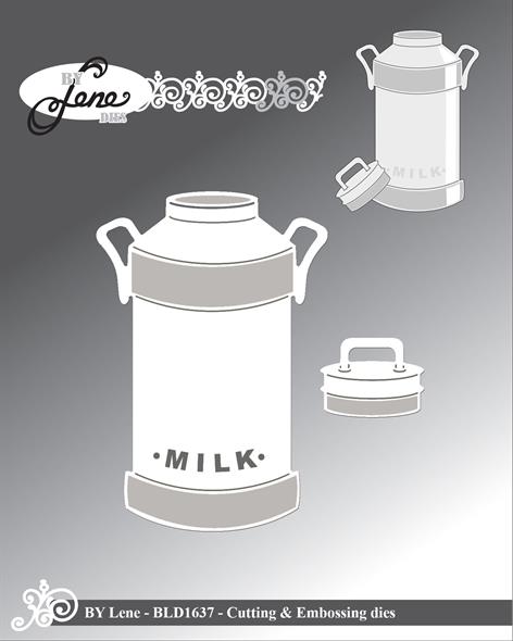 By Lene - Die Milk Can - BLD1637