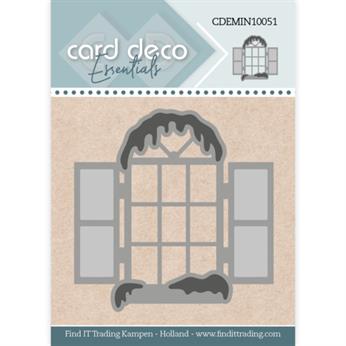 Card Deco Essentials - Die Mini Christmas Window - CDEMIN10051