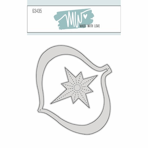 Made With Love - Open Ornament 2 - 63435