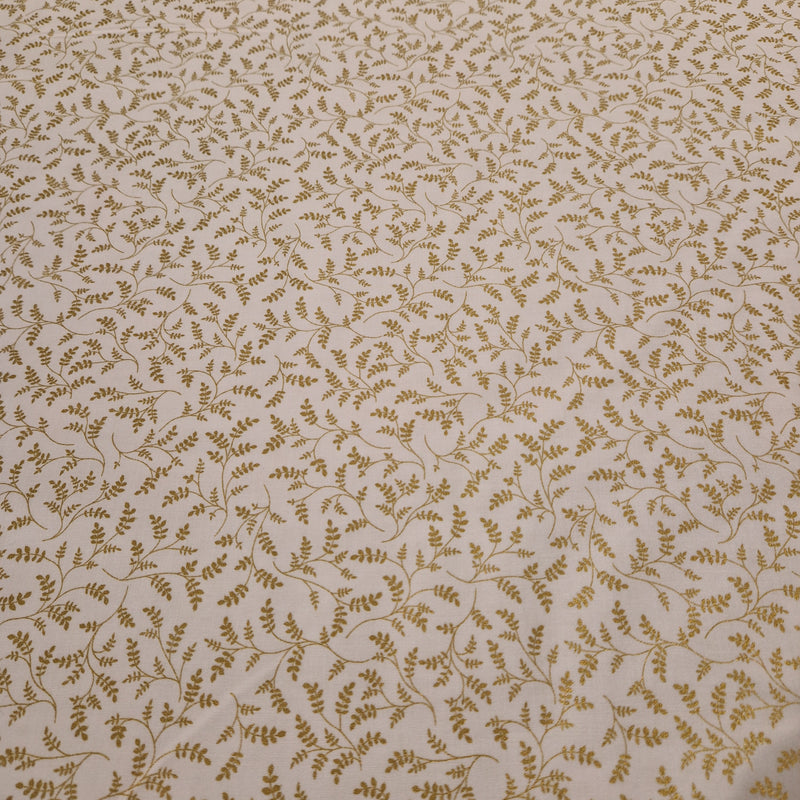 Robert Kaufman - Patchworkstof Whisper Metallics White - 19221-1