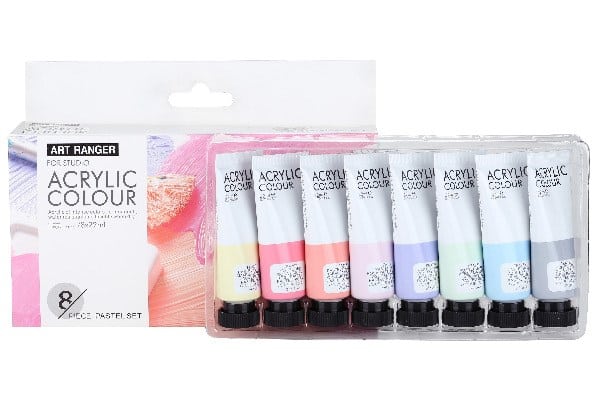 Ranger - Akrylmaling 8 Stk. 22 Ml. - Pastel