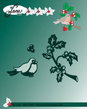 By Lene - Die Bird on Branch - BLD1002