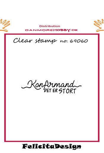 Felicita Design - Stempel Konfirmand - 69060