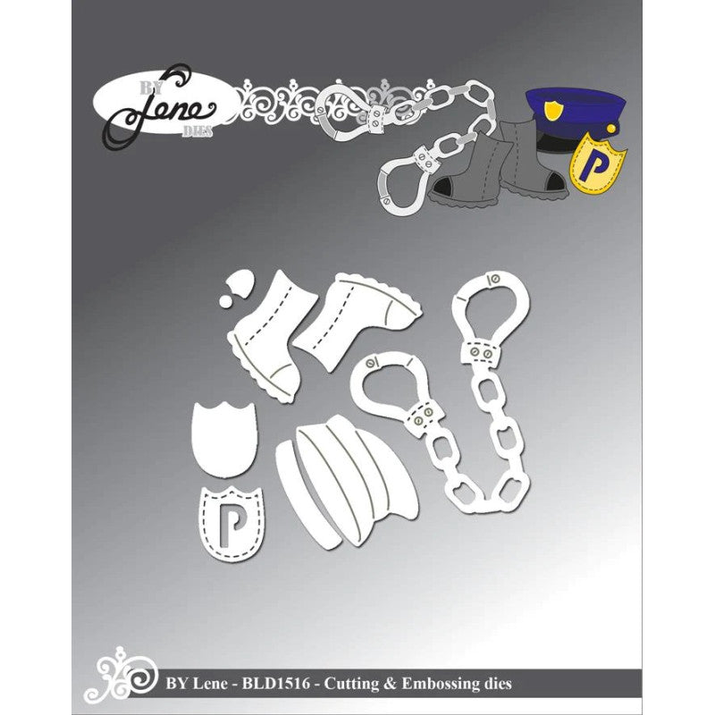 By Lene - Die Politi Tilbehør - BLD1516