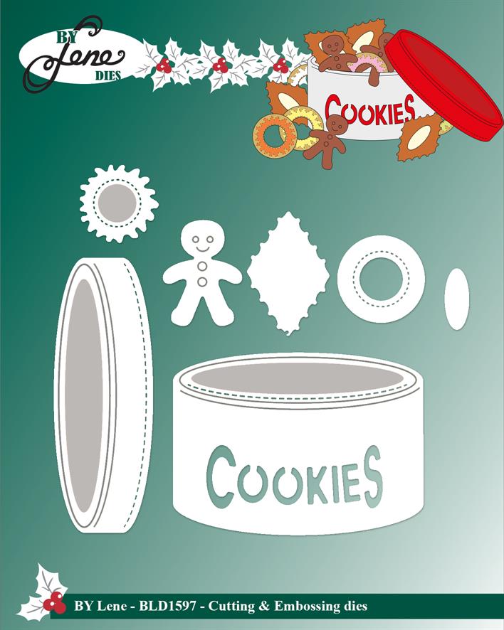 By Lene - Die Cookie Tin - BLD1597