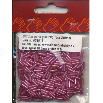Danmore - Glasstift 2 x 9 Mm. - Rosa
