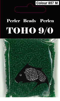Toho - Perler 9/0 - Farve 857 M