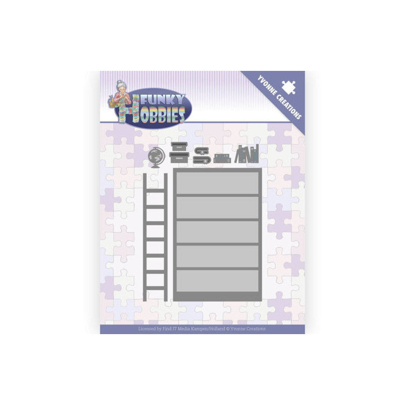 Yvonne Creations - Die Bookcase - YCD10228